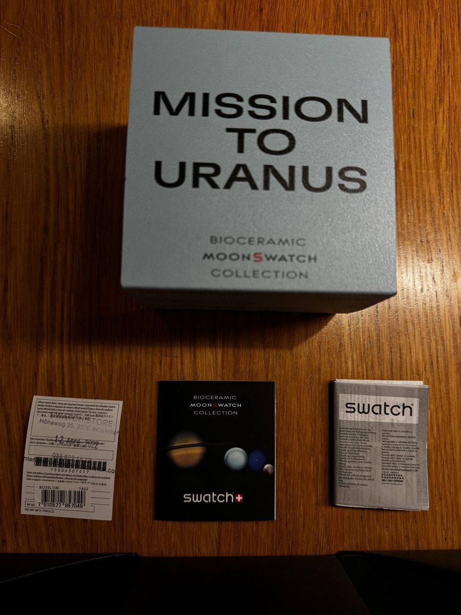 Swatch Orologi: Omega Swatch - Mission to Uranus – Nuovo (secondo la descrizione) da Belp venduto da mae_c8n7