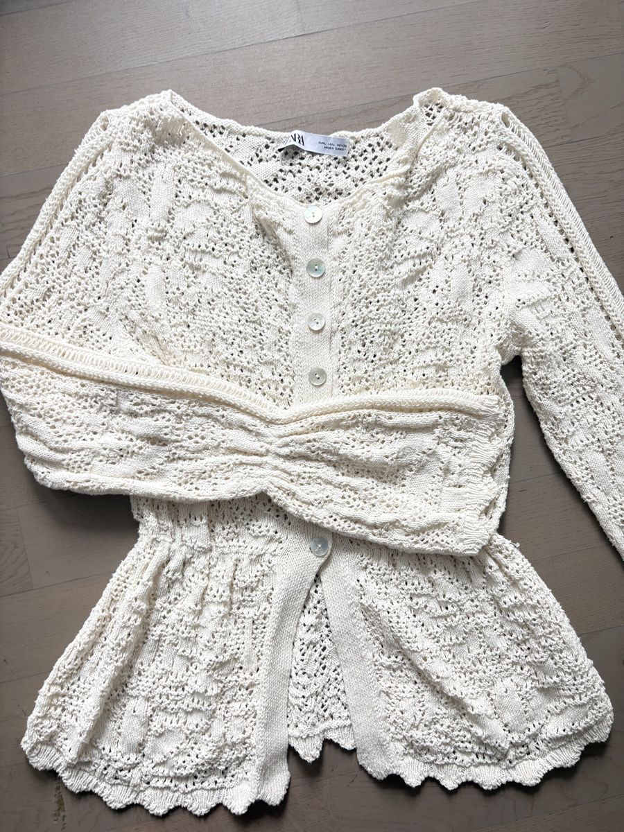 Zara Top: Zara Boho Crochet Cardigan  – Usato da Nyon venduto da My_wardrobe 4