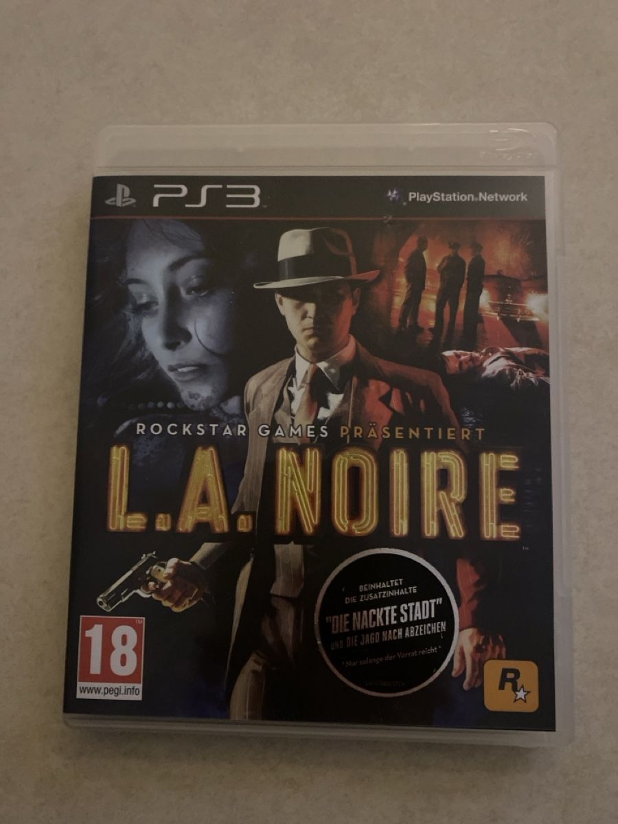 Sony Giochi: L.A. Noire für PS3 – Usato da Suhr venduto da SchnapperCH
