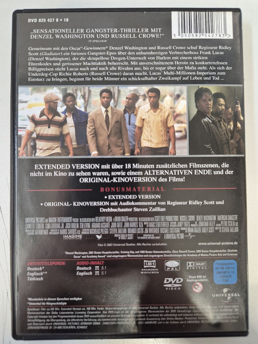 Alle DVDs: American Gangster DVD – Gebraucht aus Lindau von Hammy0740 1