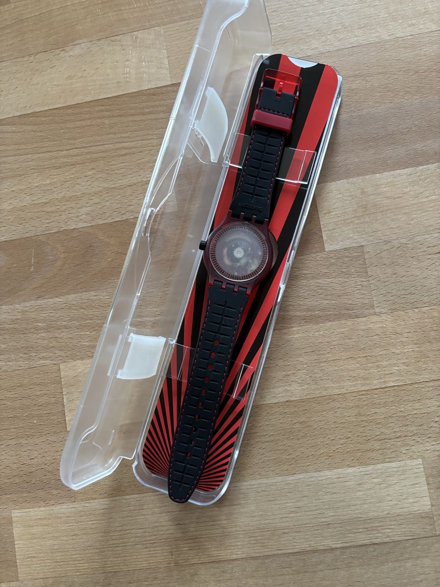Swatch Orologi: Swatch Sistem51 rot neu – Nuovo (secondo la descrizione) da Solothurn venduto da MatteoCiurlia 1