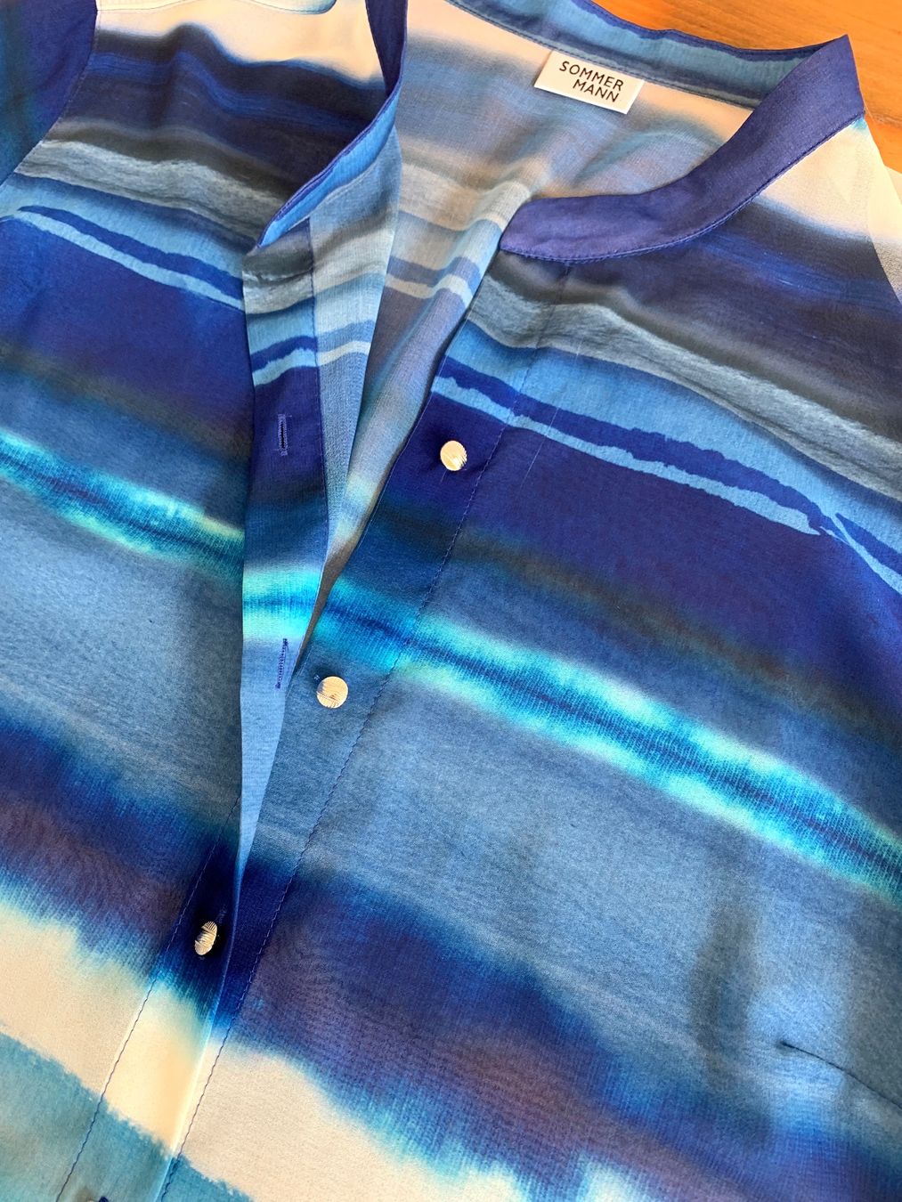 Zimmermann Camicette: SOMMERMANN super schöne Hemdbluse Tunika Gr. 44 – Nuovo (secondo la descrizione) da Meiringen venduto da tonicandgin 2