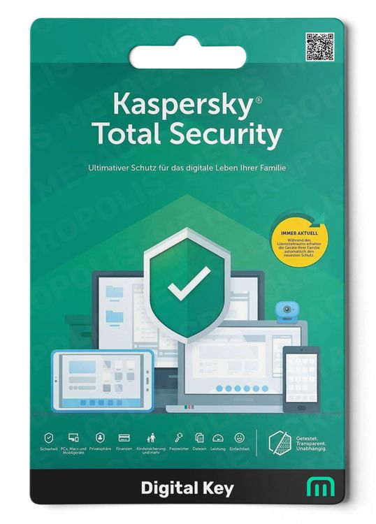 Kaspersky Total Security | 3 Pc's | 1J | Retail NEU (Neu (gemäss ...