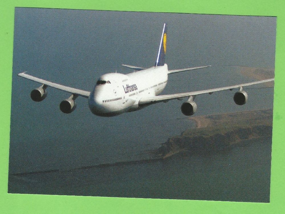Cartoline postali: Lufthansa Boeing 747-200 – Usato da Zürich venduto da t24_de