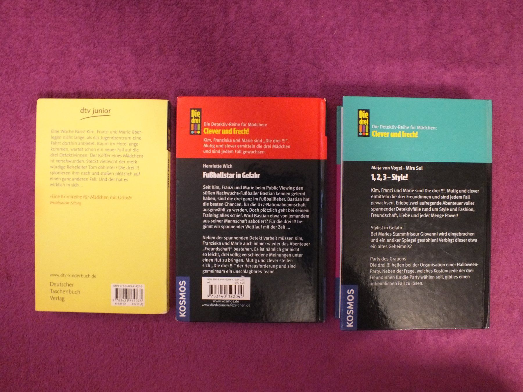Livres: Die drei !!! Bücher 3er Set – D'occasion à Müllheim Dorf par Seeeule01 1