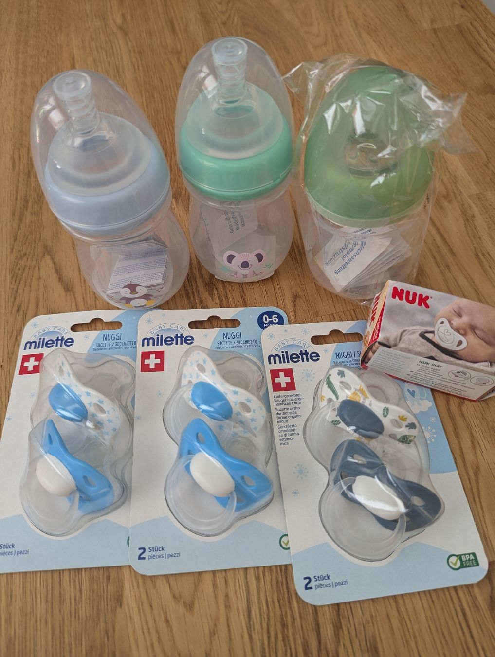 Milette Pasti del neonato: GRATIS Milette Schoppen und Nuggi – Nuovo e nell'imballaggio originale da Muttenz venduto da cor_nln8