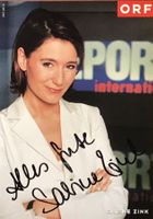 Sabine Zink ORF Autogramm signiert Foto 10x15cm
