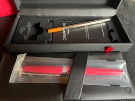 Caran d' Ache Leman Slim Roller Rouge Écarlate W. Gold neu