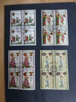 Liechtenstein 1962, 4er Block Vaduz Ausgabetag 357-360