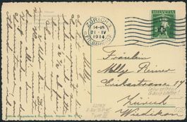 1910 - Privatganzsache - Postkarte - Tellknabe - Zürich