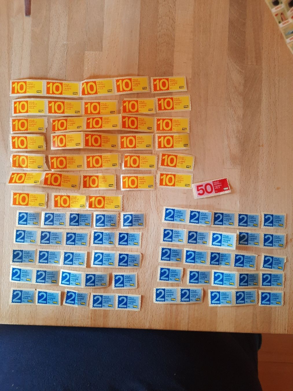 Volg Timbres & points: Volg Märkli 480 – Neuf (Voir description) à Basadingen par 7_zwerge
