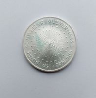 Silber Medaille 50 Jahre Mustermesse 1966