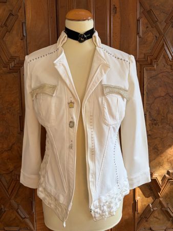ELLY DANIELA DELLAVALLE Jacke  MADE IN ITALY  Größe S