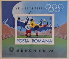 Rumaenien 1972 XX. Olympia Muench. Block MNH postfrisch