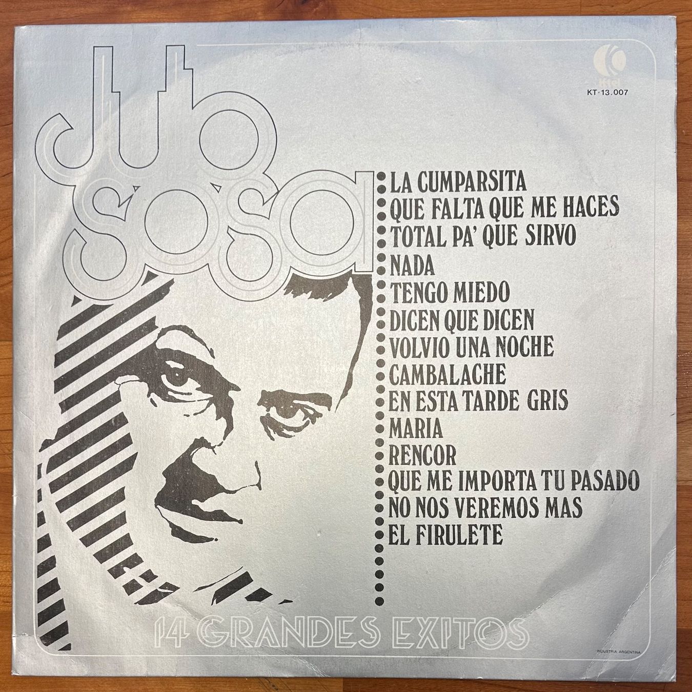 Dischi in vinile: LP - Julio Sosa - 14 Grandes Exitos – Usato da Breganzona venduto da Onairda75