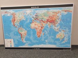 Klett-Perthes Weltkarte Die Erde 158x97cm Vergriffen