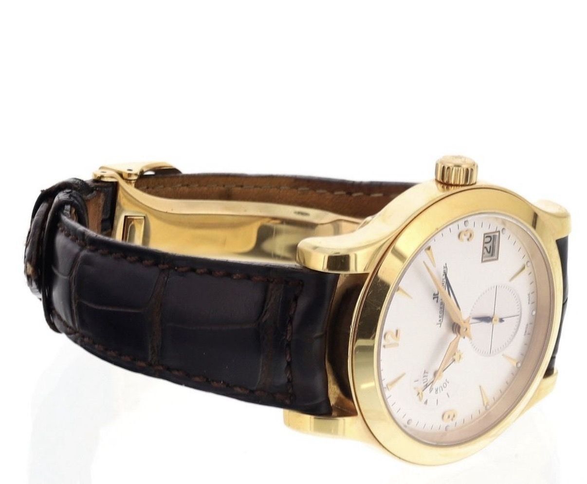 Jaeger-Lecoultre Orologi: Jaeger-LeCoultre Master Hometime 18k Gold – Usato da Thalwil venduto da lxc_8tlg 2