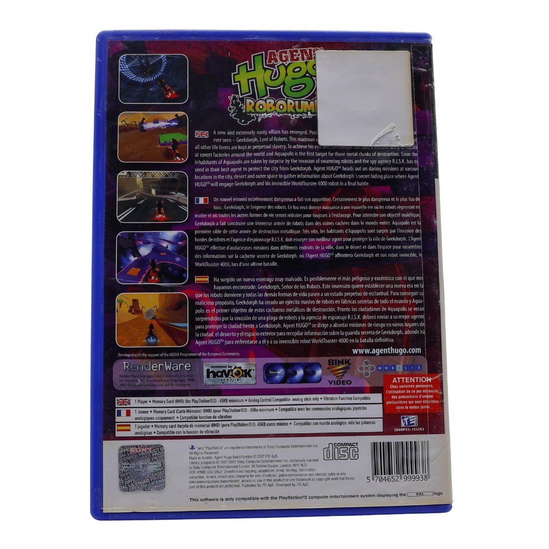 Spiele: Agent Hugo Roborumble - PS2 – Gebraucht aus Paudex von dindeboy 1
