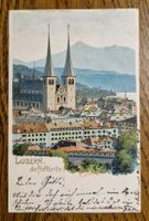 Luzern, Hofkirche 1901, n. Altdord z. Rudolf Miesch Sohn