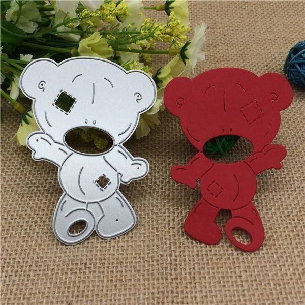 Schablonen: TEDDY BÄR STANZSCHABLONE – Neu und originalverpackt aus Affoltern am Albis von scrapbooking 4