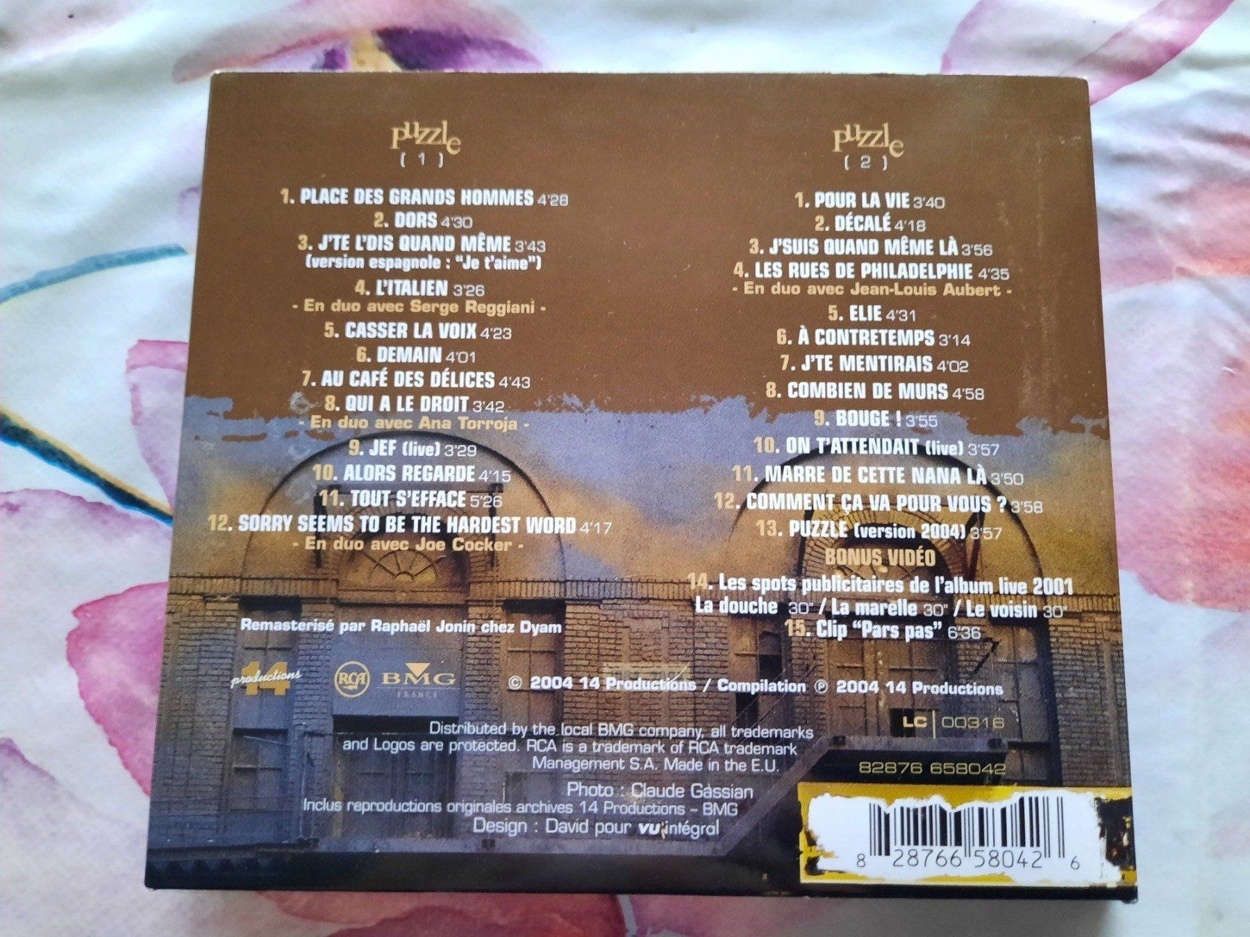 CD: CD Patrick Bruel - Puzzle ( Double album ) – Usato da Pully venduto da bro_n52j 2
