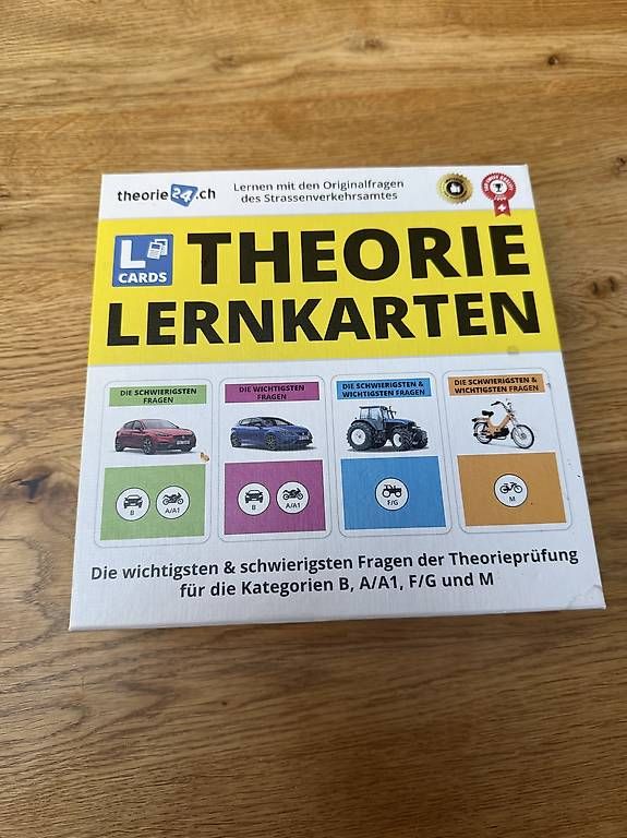 Altro materiale scolastico: Theorie Lernkarten – Usato da Domat / Ems venduto da blacky88