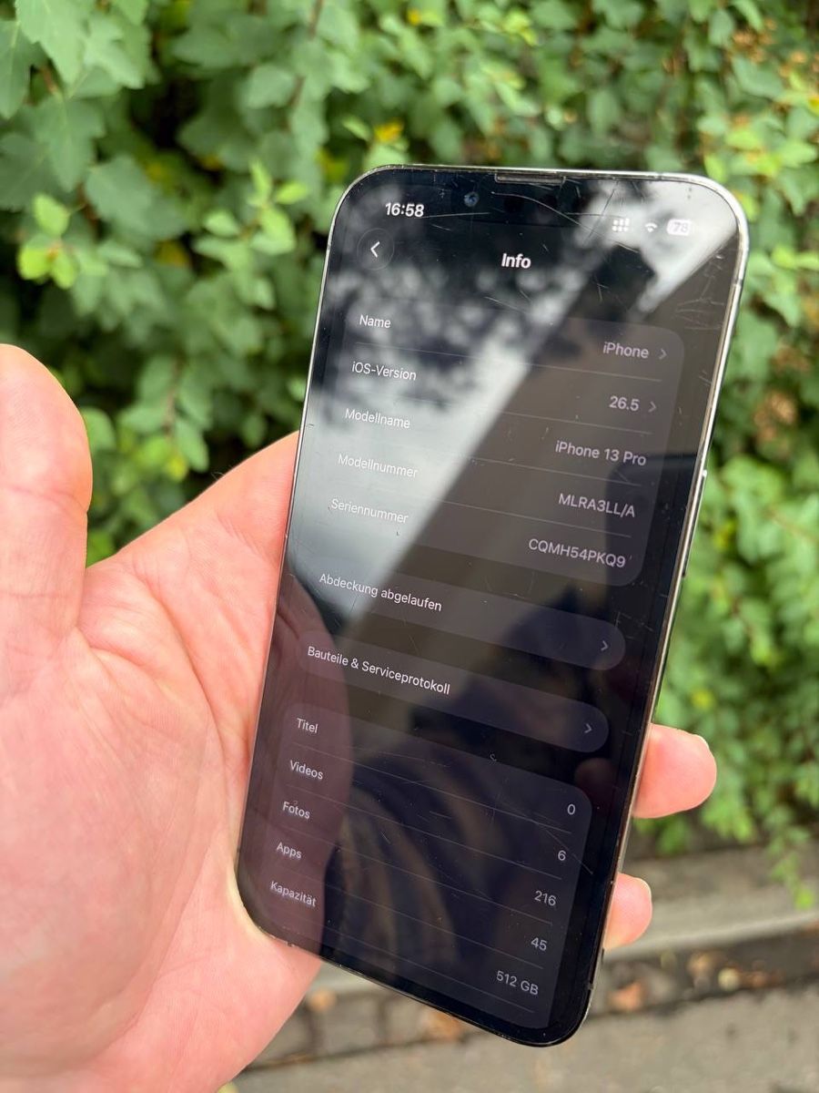 Apple Telefoni cellulari / Smartphones: iPhone 13 Pro 512GB  – Usato da Adliswil venduto da Pacifoll 3