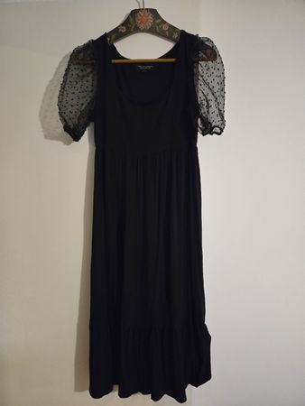 Schwarzes Sommerkleid von Dorothy Perkins, Grösse 40