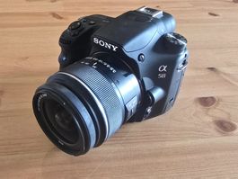 Sony Alpha 58 SLT 20.1MP mit Sony 18-55mm f3.5