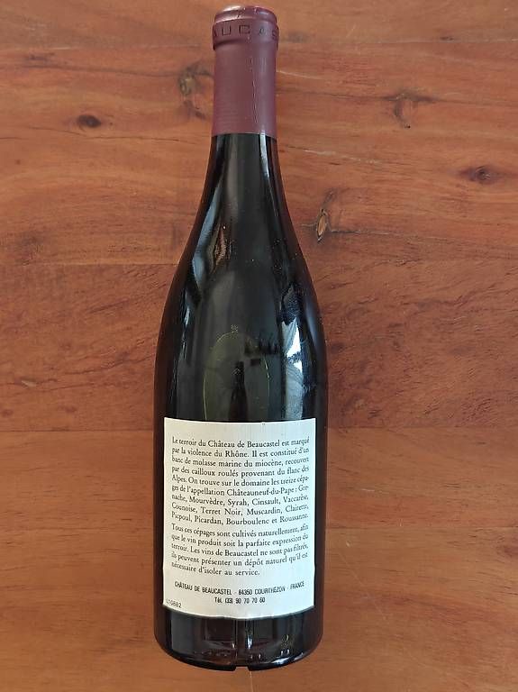 Wein: Châteauneuf-du-Pape 1989 – Gebraucht aus Reconvilier von ste_s68w 1