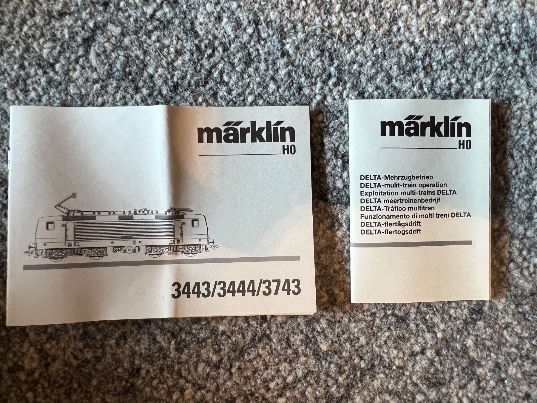 Märklin Modelleisenbahnen: Märklin 83443 BR143 DB 1.1.1994 Delta Digital – Neu (gemäss Beschreibung) aus Sion von noe_b5w8 5