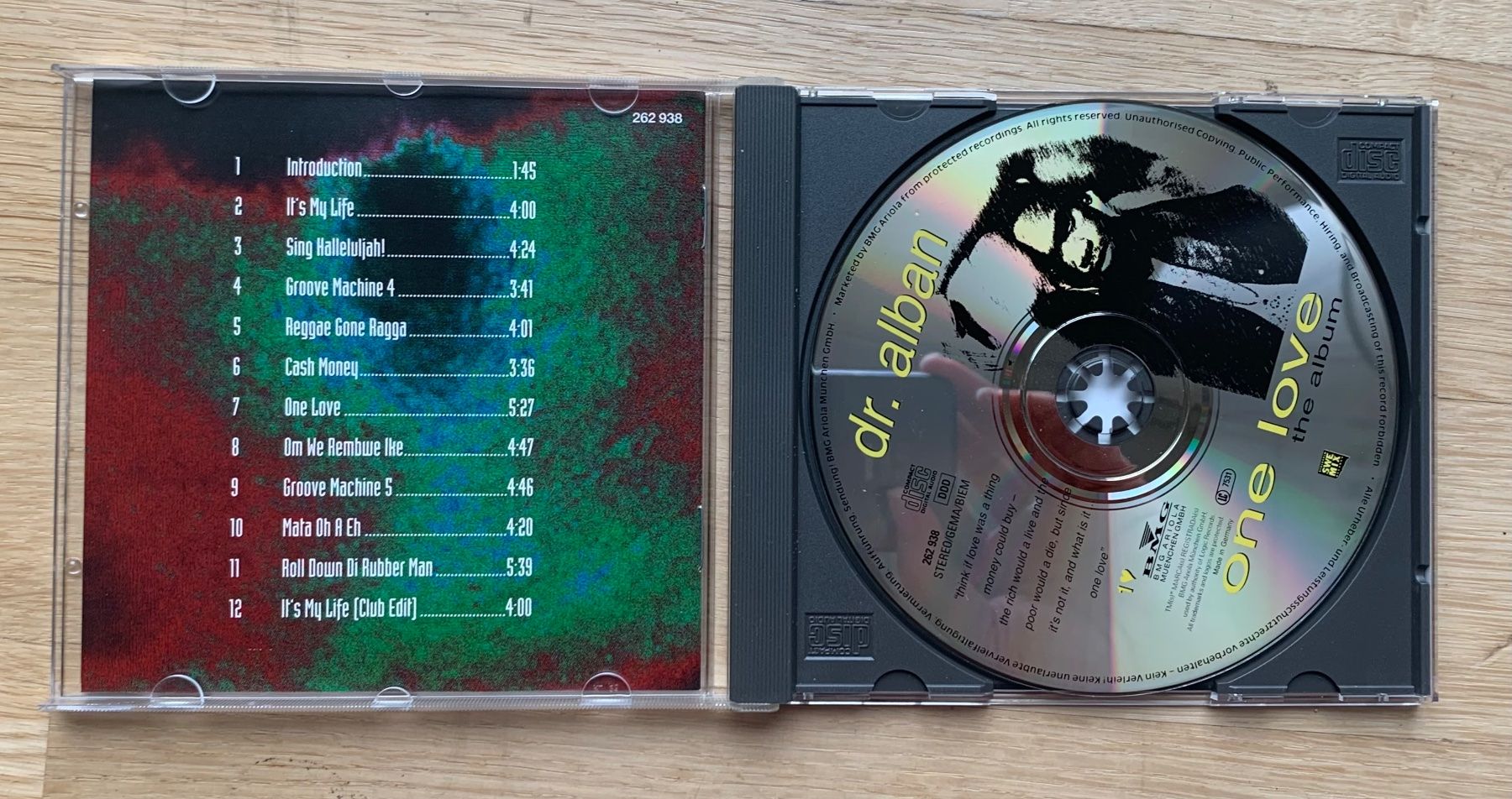 CD: Dr. Alban One Love – Usato da Zürich venduto da Fieber 1
