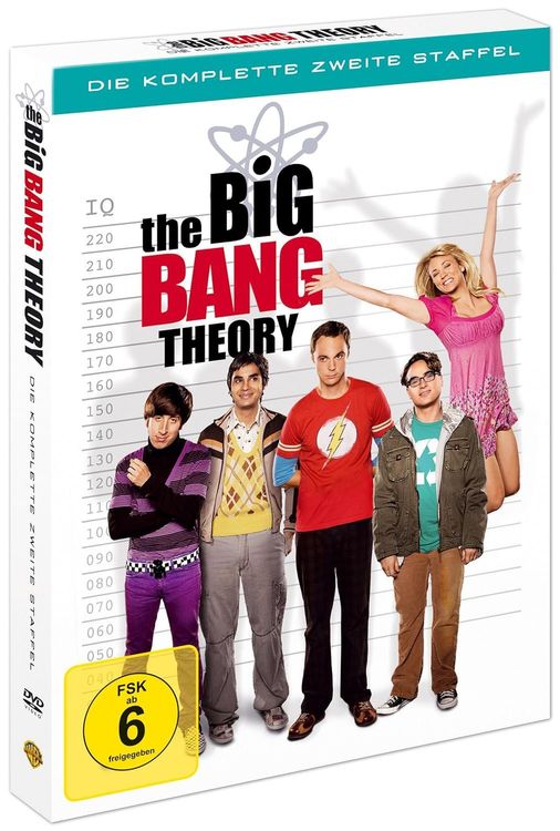 The Big Bang Theory – 1 bis 5te Staffel 17 DVDs (Neu (gemäss ...