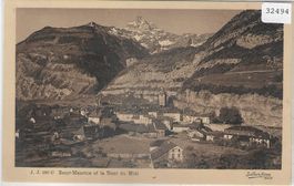 Saint-Maurice et la Dent du Midi