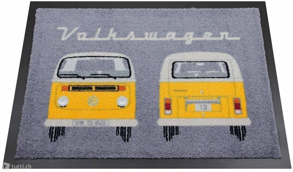 Tappeti: Fussmatte Teppich VW T2 gelb – Nuovo e nell'imballaggio originale da Wil SG venduto da Saxer1