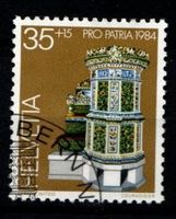 1984 - PP/  Schweizer Museen Kachelöfen / Turmofen