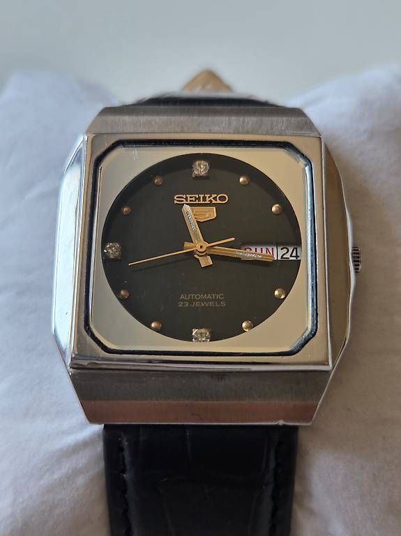 Seiko Uhren: Montre Seiko 5 Automatic Vintage 6349 6020 – Gebraucht aus Genève von kev_d8z5 1