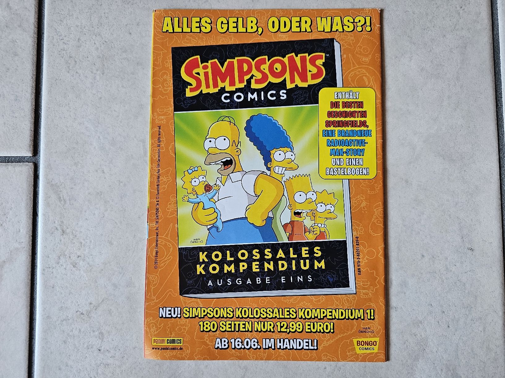 BD: Simpsons Comic  -  Heft #211 – D'occasion à Schneisingen par backstore24 1