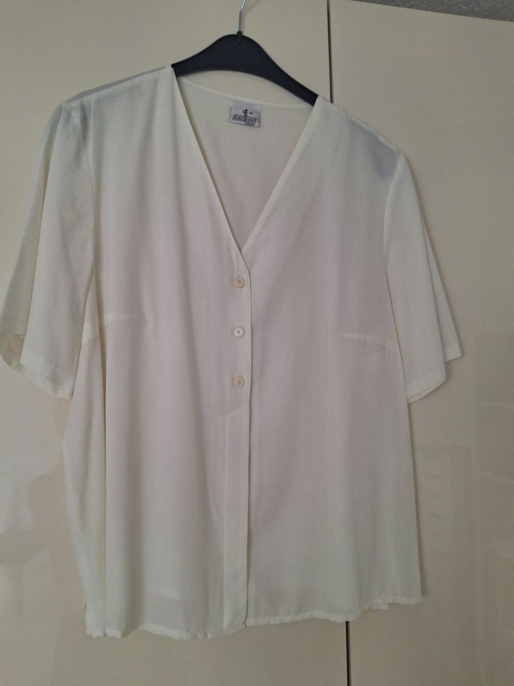 Camicette: Bluse von Kohlhaas Collection, Grosse Grössen, Weiss – Nuovo (secondo la descrizione) da WALTERSWIL SO venduto da thb_ybm8