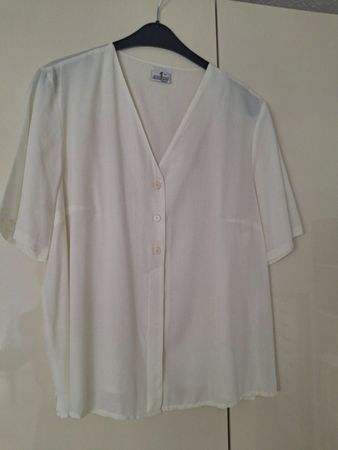 Bluse von Kohlhaas Collection, Grosse Grössen, Weiss