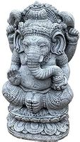 Ganesha Gartenfigur Gartenskulptur Steinfigur ‪‪‪