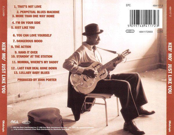 CDs: Keb' Mo' – Just Like You – Gebraucht aus St.Gallen von jalamusic 1