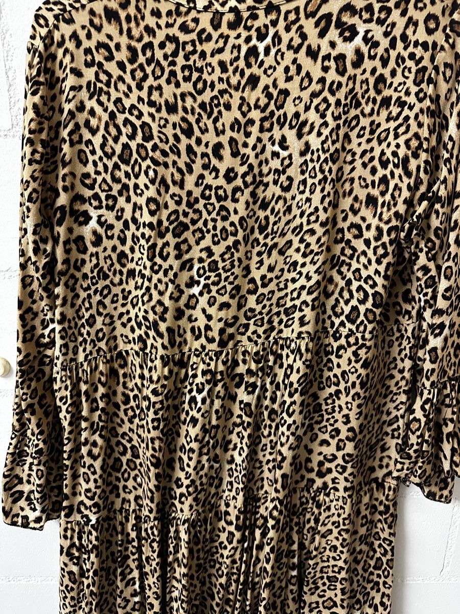 Zebra Vestiti: Leopardenmuster-Kleid von Zebra, Gr. M – Usato da Siebnen venduto da luana_cataleya 5