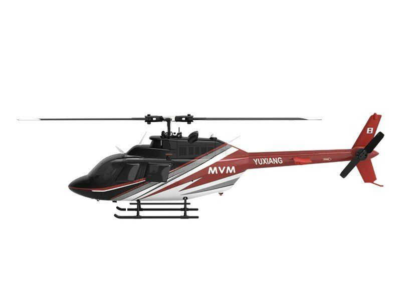 Scale Helicopter Bell 206 Jet Ranger - 6-Achs Gyro - RTF-Set (Neu und ...