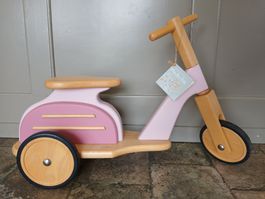 Rutscher, Dreirad, Holzfahrzeug, Vespa von Moulin Roty