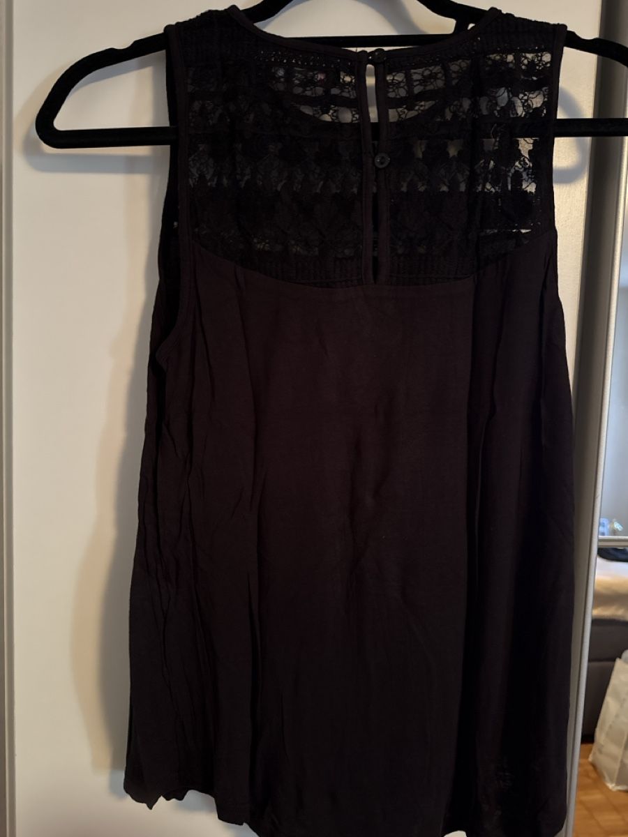 Tops: Schickes schwarzes Even&Odd Top mit Spitze, Grösse M – Neu (gemäss Beschreibung) aus Spreitenbach von nuvola90 2
