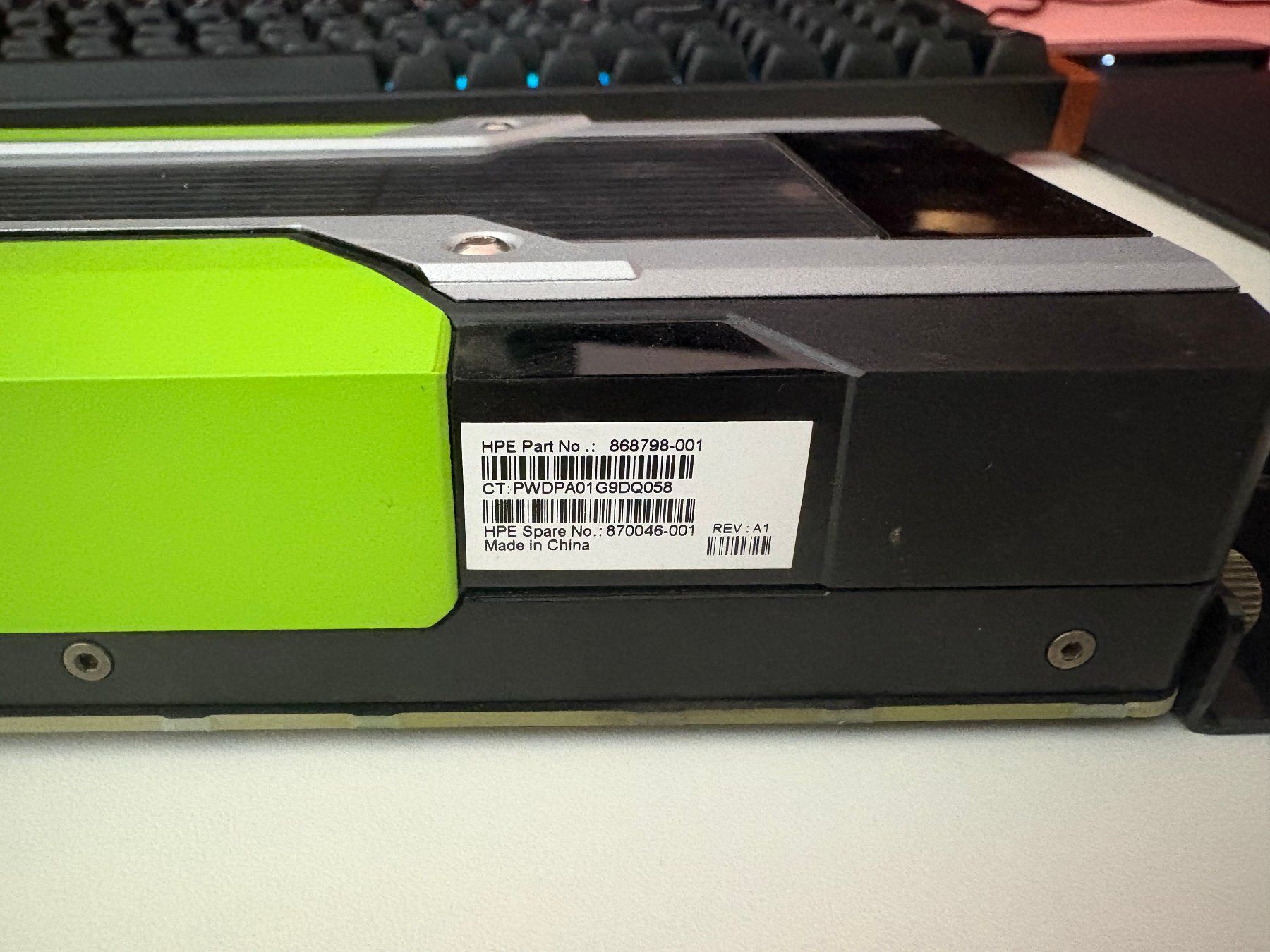 Nvidia Schede grafiche: HP NVidia Tesla M10 32GB – Usato da Amriswil venduto da hardware_uschi 2