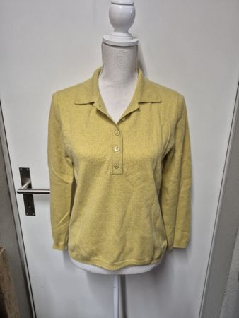 Cashmere Collection Pullover Gr.M Kashmir/Merinowolle gelb