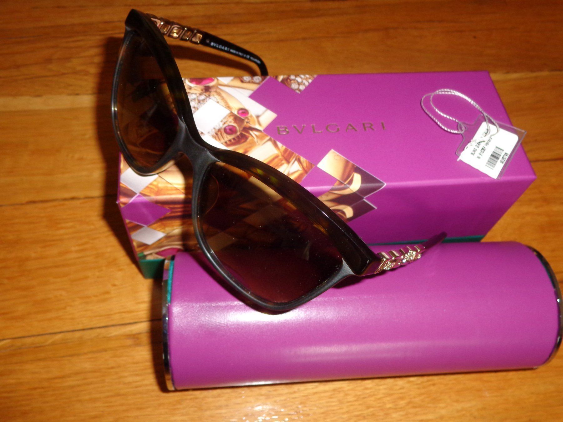 Bulgari Brillen & Gläser: Superbe Lunettes soleil BULGARI, Neuf – Neu und originalverpackt aus St-Blaise von endora63 3
