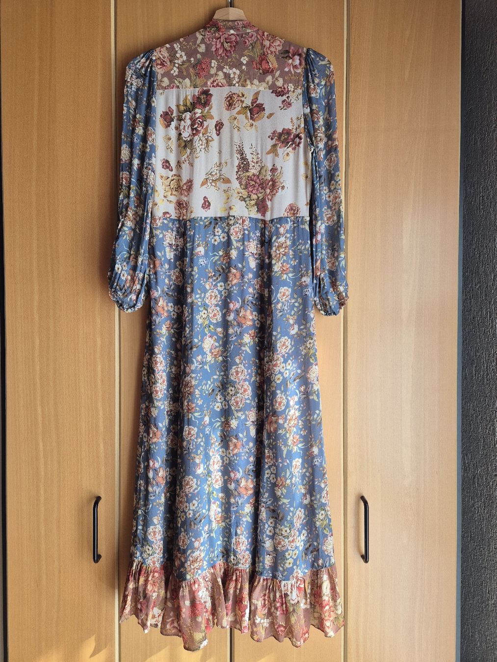 Zara Kleider: ZARA WOMAN Maxikleid mit floralem Patchwork-Muster – Neu (gemäss Beschreibung) aus Pfeffingen von Elegant_trend 5